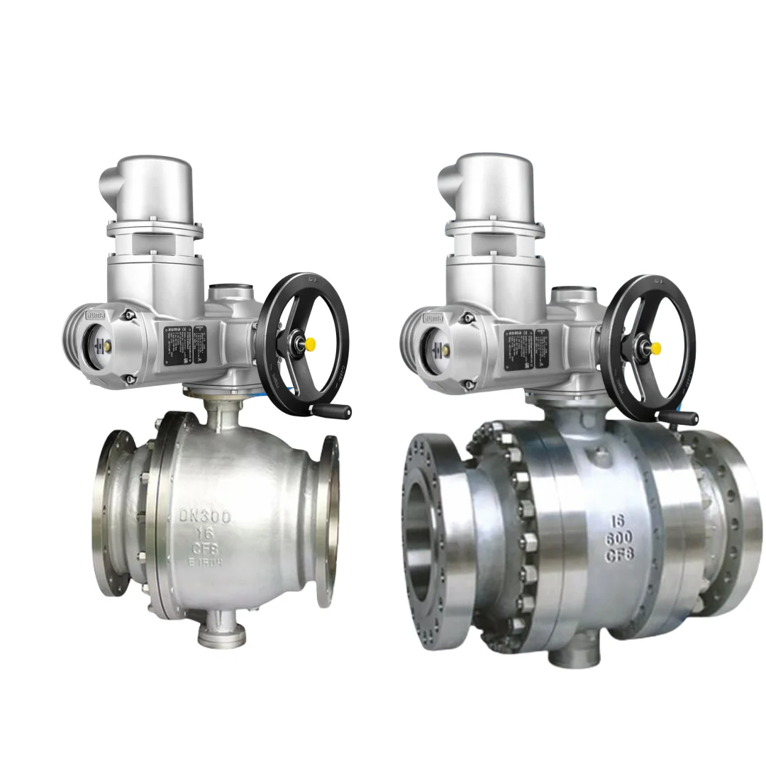 ACExC01.2-F14-A Actuator Control and Multi-turn Explosion-proof AUMA Electrical Valve Actuators  SAEx 14.2  with Ball Valve