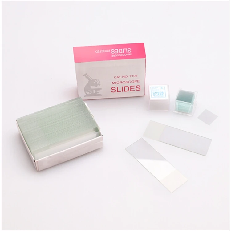 Обучающие предметы для микроскопа, стеклянные предметы для микроскопа