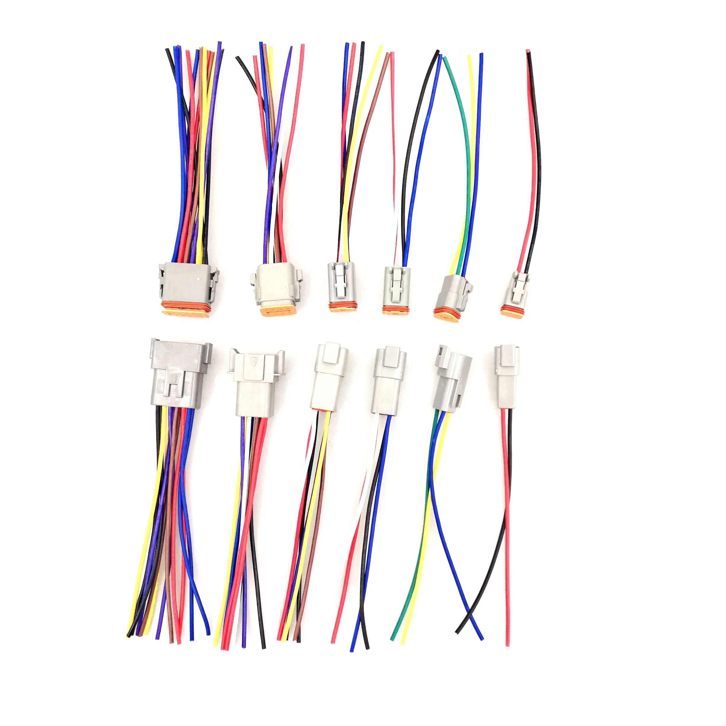 Dt 12 Pin Deutsch Connector Dt0412p Dt0612s Car Foglight Headlight