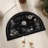 Black and white rose semicircle