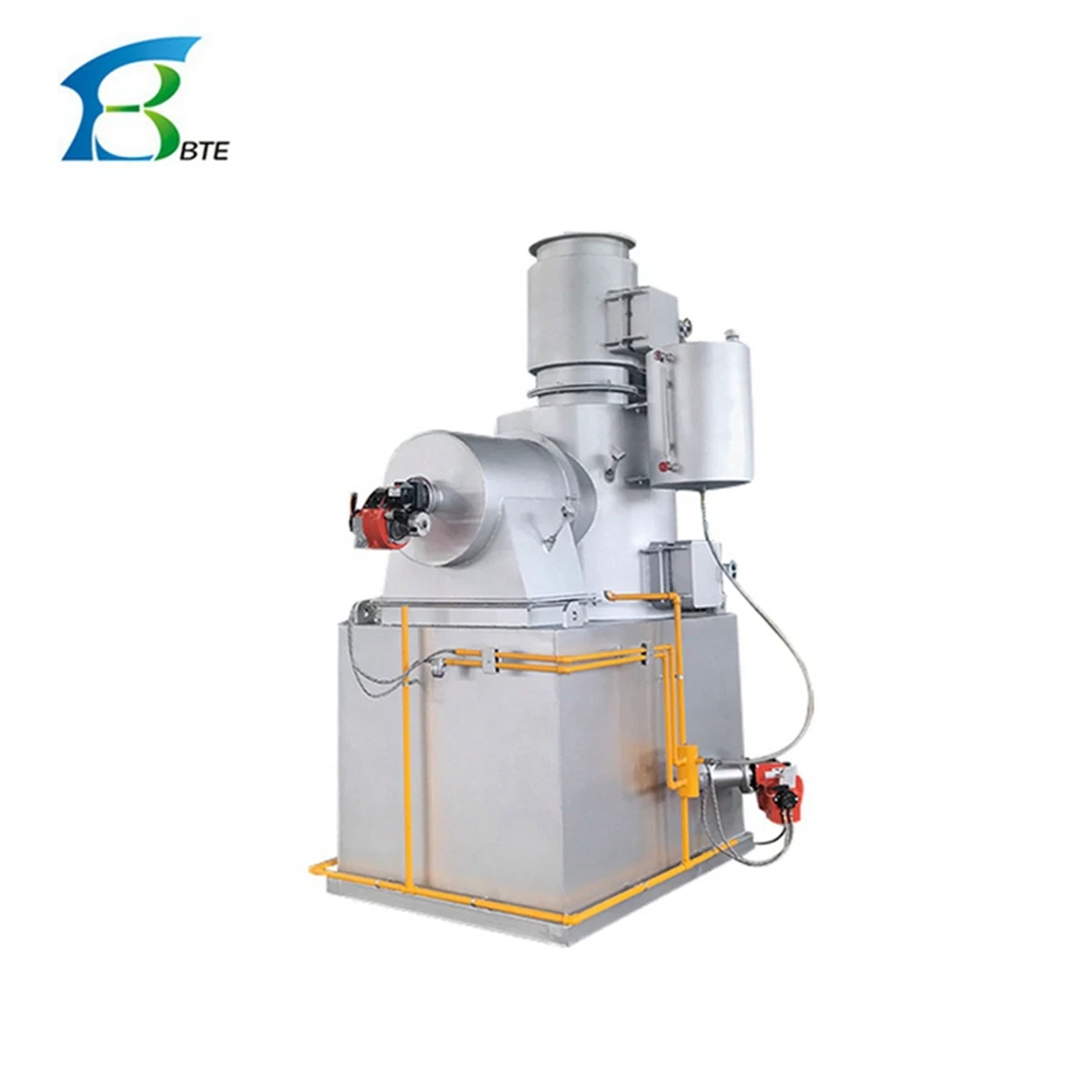 Large Smokeless Pet Waste Incinerator With 3D Video Show Installation and Operation