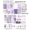 B Wisteria Notes violet