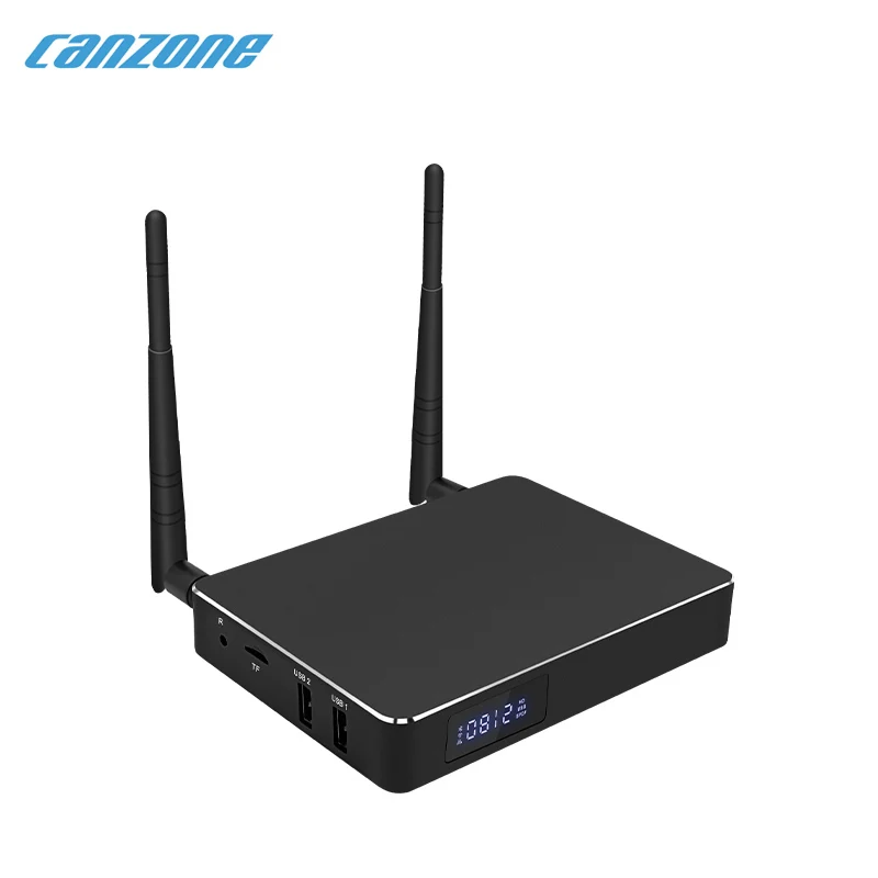 CANZONE ZX4 2GB 16GB Android TV Box Sim Card 4K Amlogic S905X4