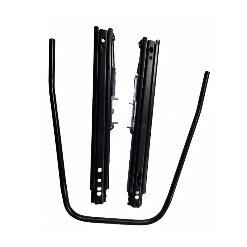 Fully Reclinable Sports Racing Seat Part Double Slider Locking Rails ...