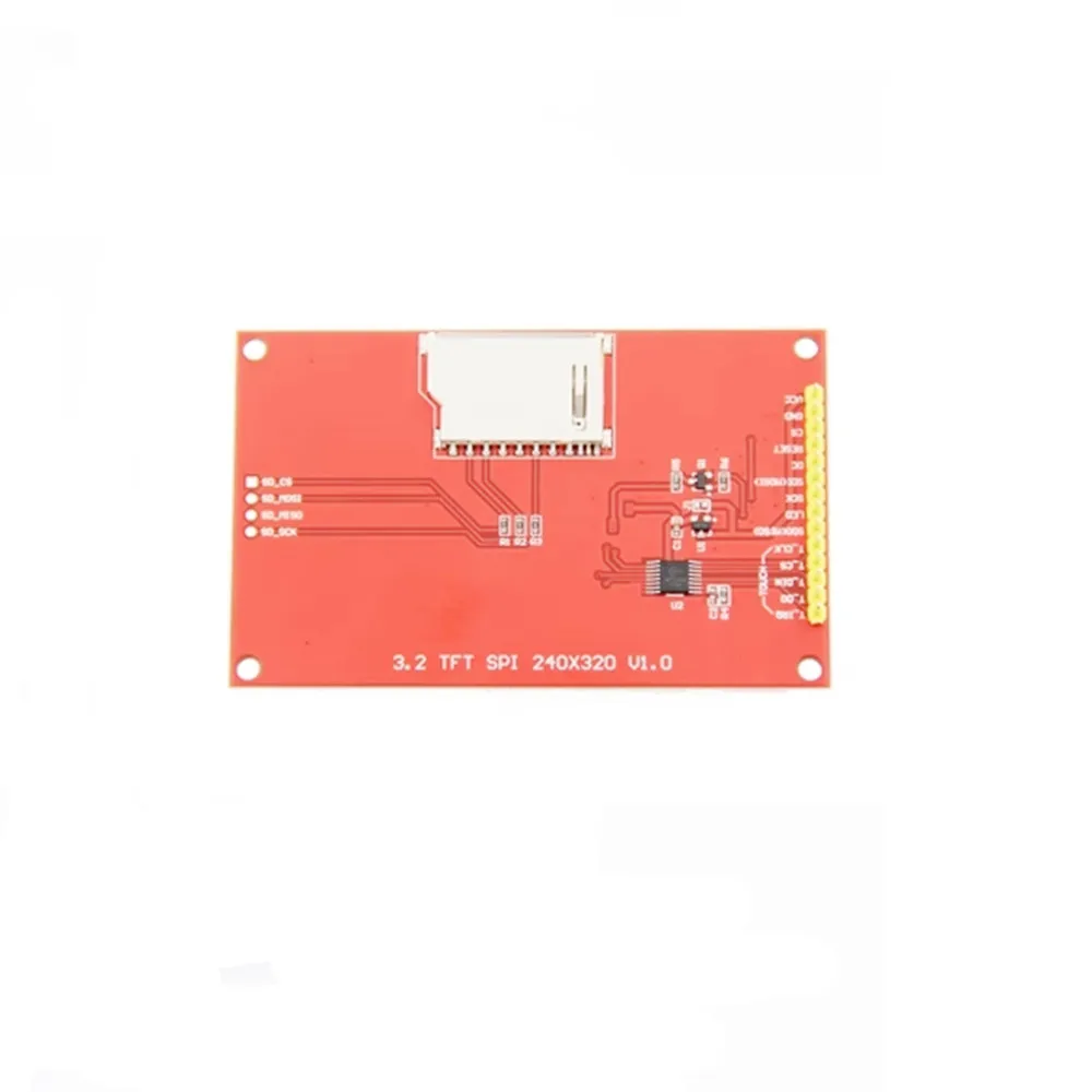Écran TFT LCD Tactile 2,4" – 240x320 Pixels, Interface SPI, Contrôleur ILI9341, 3,3V
