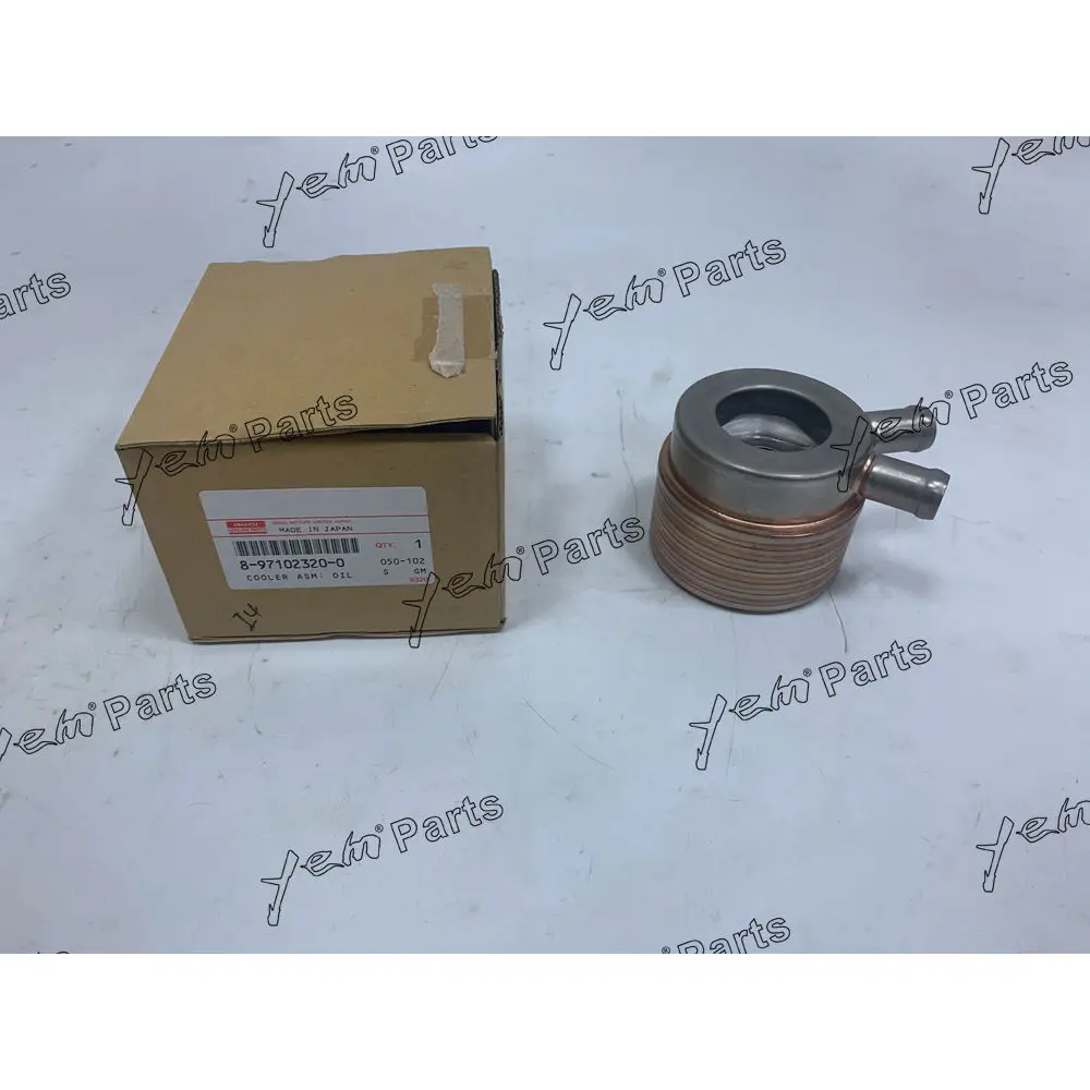 4LE2 Oil Cooler Core 8-97102320-0 for Isuzu Spare Part 3