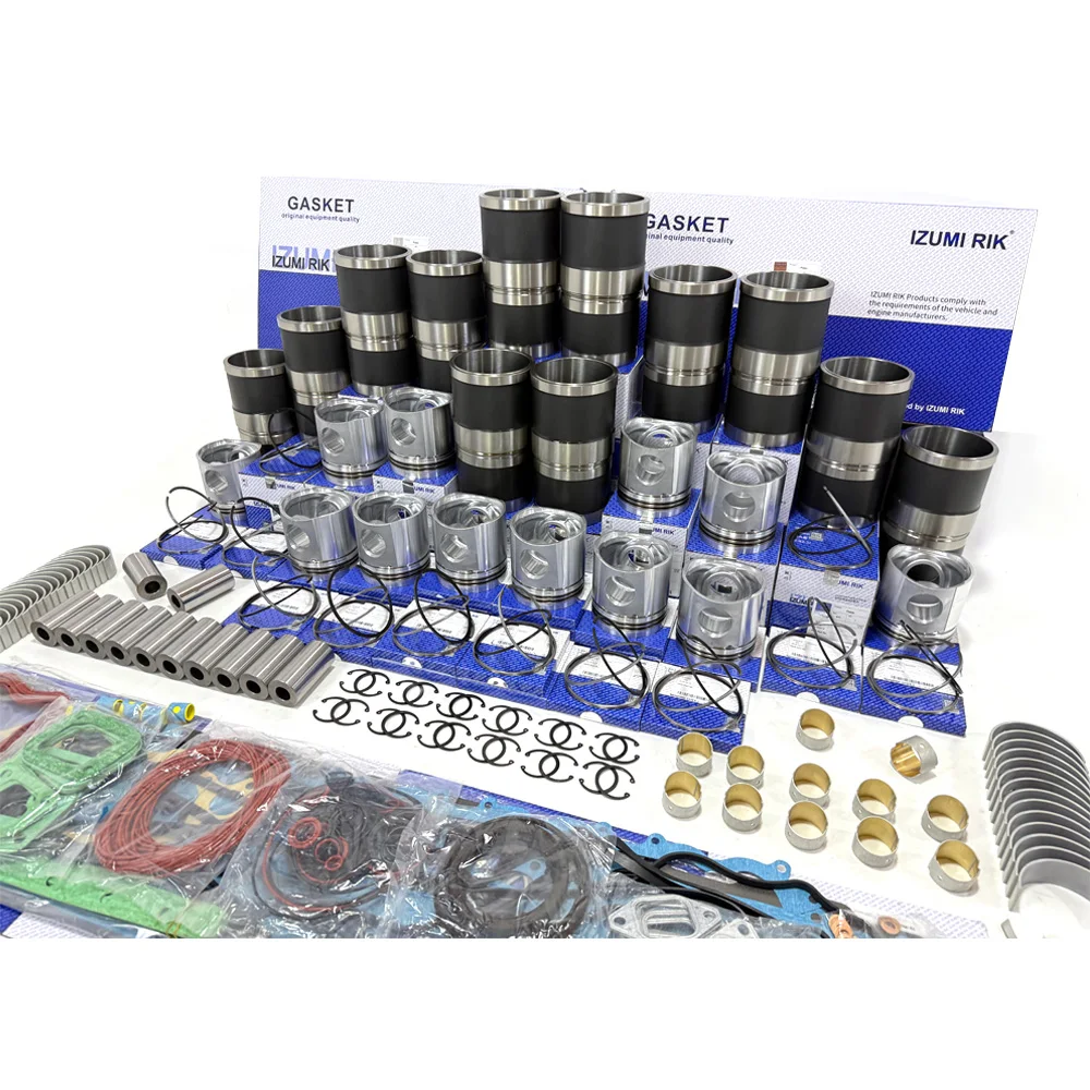 IZUMI RIK S16R-PTA-4 S16R-Y1PTA-4 Overhaul Rebuild Kit with Overhaul Kit Bearings with Thrust Washer for Mitsubishi