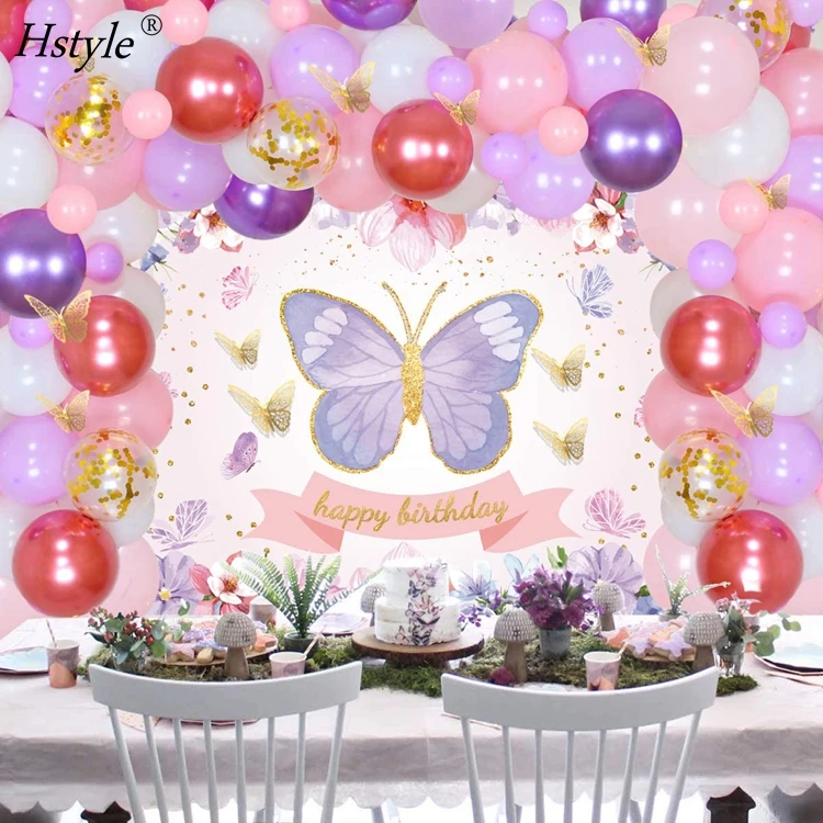 Butterfly Theme Birthday Party Decorations - SET0548