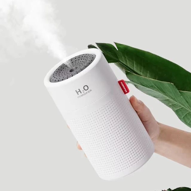 Rechargeable USB 750mL Portable Air Humidifier Home Office Desktop Continuous Intermittent Spray Colorful Night Light Humidifier