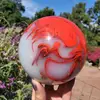 Red Fire Agate Crystal Sphere