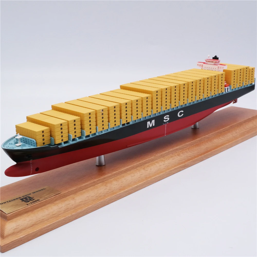 【A】35cm MSC shipping container scale model O.A.S ship model customized scale model ships