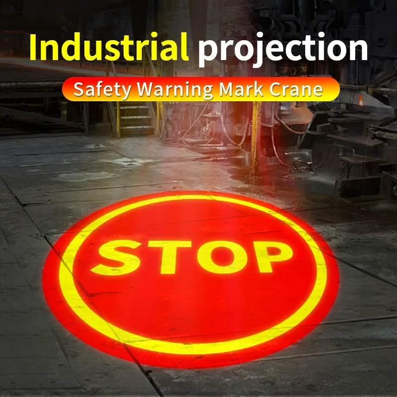 Noparde Customized Hd Led Stop Sign Gobo Projector Outdoor Waterproof Safetycast Virtual Sign Logo Projector