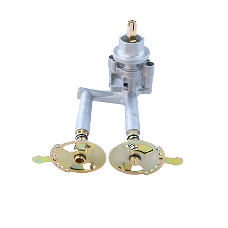 Aluminum Fittings Kitchen Stove 90 Degree Double Valves Can Be ...