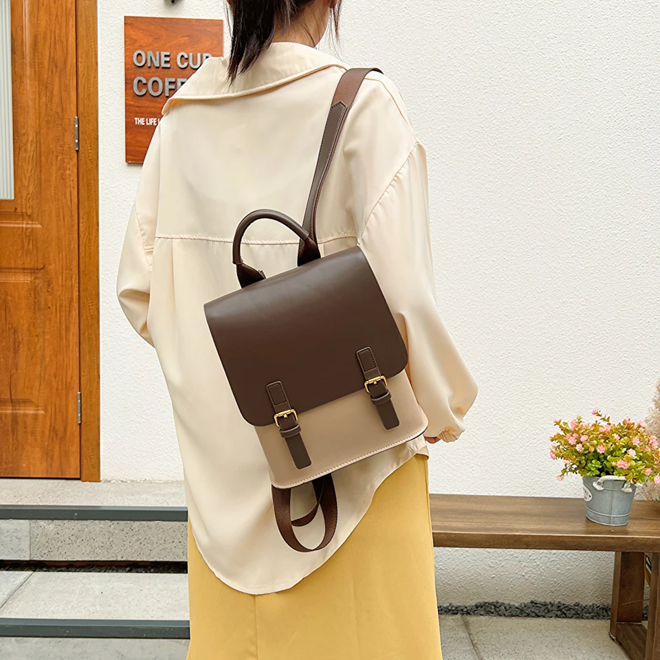 PU Leather Designer Backpack for Women | Stylish Travel Bag with Zipper Pocket | Multifunctional Mini Backpack for Girls PU Leather Designer Backpack for Women | Stylish Travel Bag with Zipper Pocket | Multifunctional Mini Backpack for Girls
