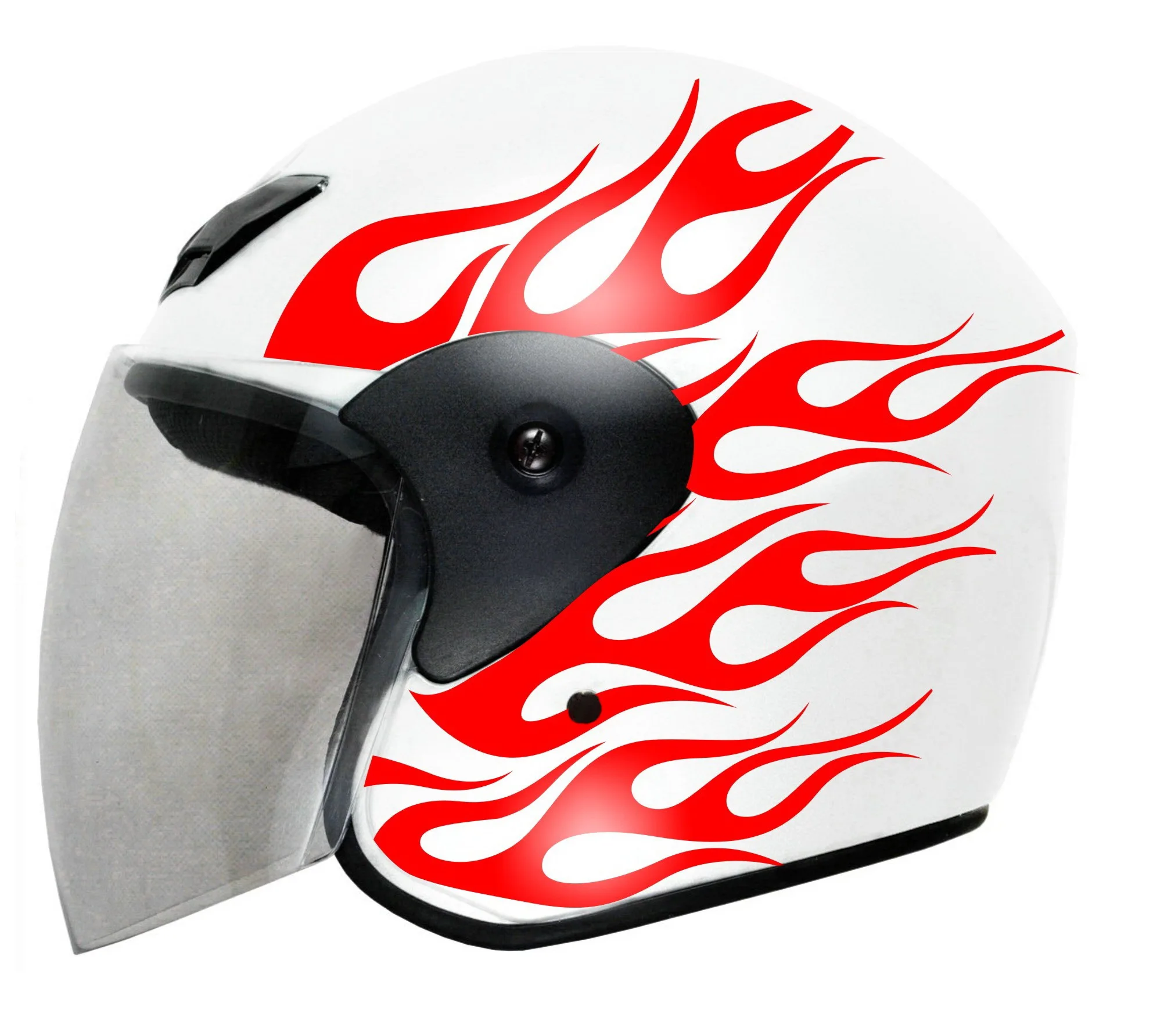 2024 Latest ABS 3/4 Face Motorbike Helmet Motorcycle Helmets Safety Off  Road Open Face Unisex Motorcycle Helmet