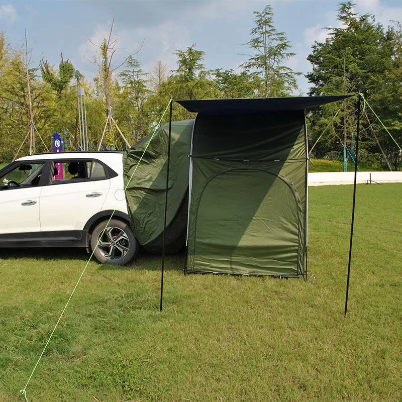 Tente De Voiture 2 Places – Imperméable, Verte, Facile à Monter – Idéale Pour Camping Et Voyages