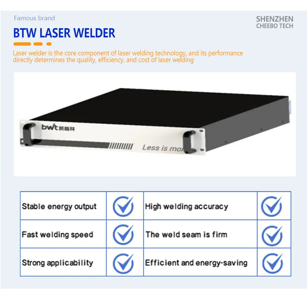 6000W Output Power Battery Laser Welding Machine with 1080 Wavelength and 3 Years Warranty