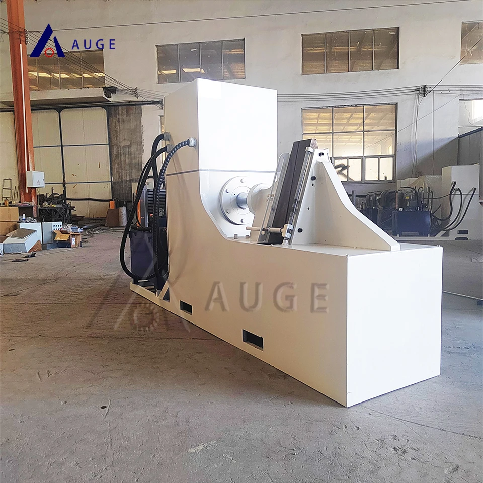 Screw Conveyor Helical Blade Making Machine Single Spiral Auger Blade Screw Flight Cold Rolling Machine