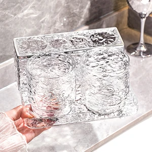 Commercial Single-Layer Multifunctional Electric Toothbrush Holder for Bathroom Dental Cup Countertop for Hotels