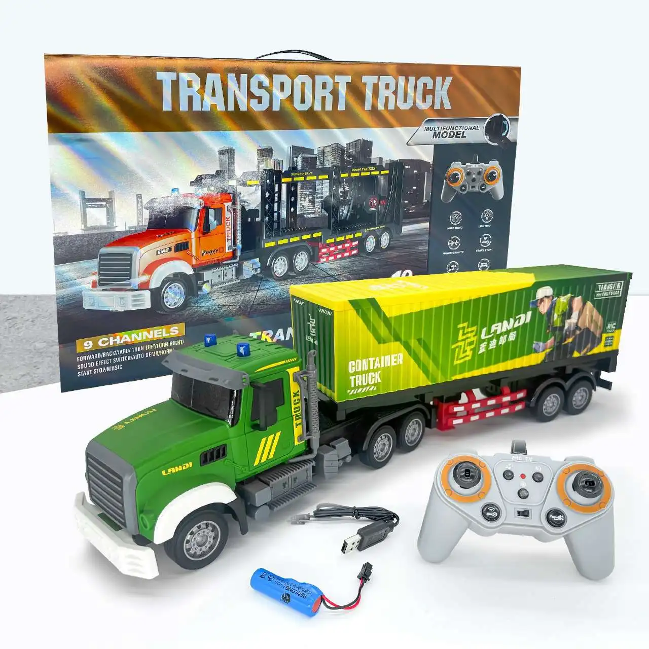 SINO RCトラックダイキャスト2.4GHz 1:12スケール9CH R/C