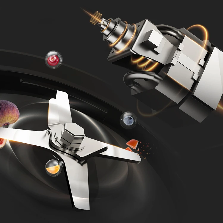 Multifunctional Quick Food Processor High Speed Blender Mixer Smart