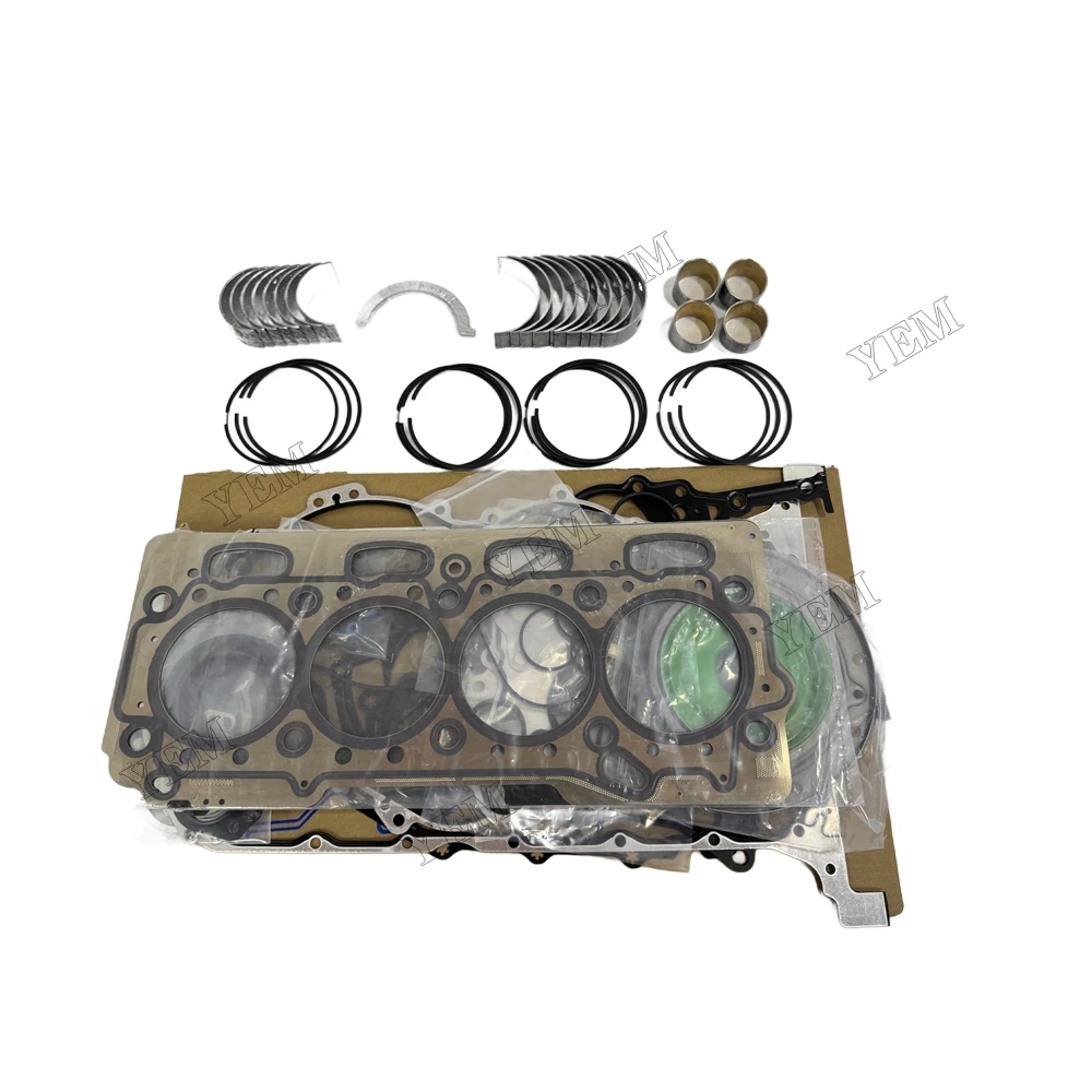 Piston Ring Kit Overhaul Kit Bearings Thrust Washers for Cat C4.4 Engine Spare Parts 4