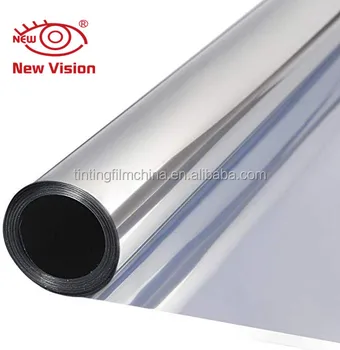 One Way Mirror Privacy Window Tint Film Customized Size Reflective Film for Building Window Film