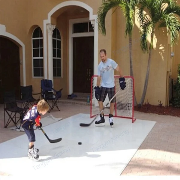 Customization Backyard Rink for Home Use for Ice Skating Hockey Training Tiles Sale White High Quality Plastic