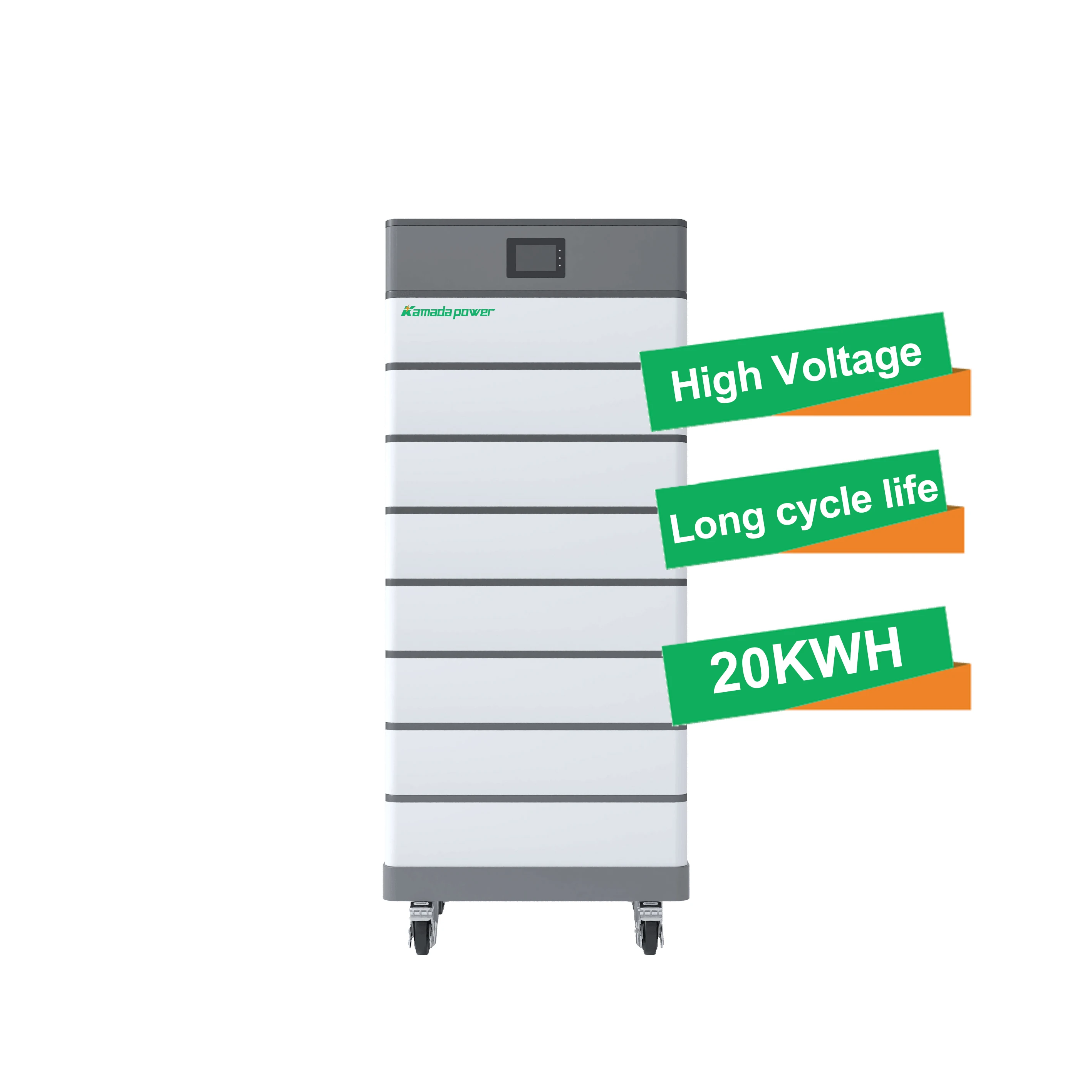 256v 400v High Voltage Solar Battery Stacked Battery Energy Storage System 10kwh 15kwh 20kwh