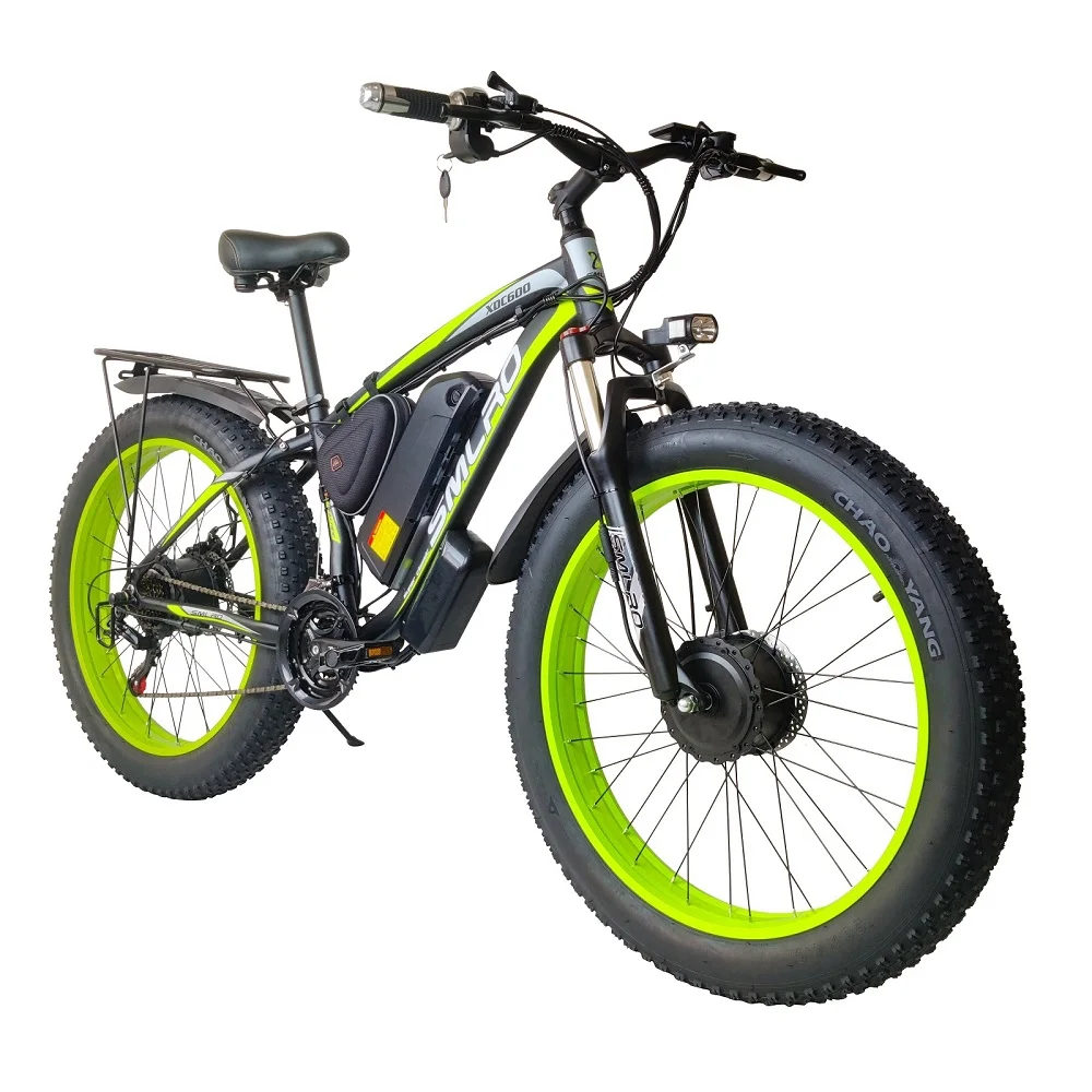 Electric Bike 3000w Dual Motor Two Wheels Drive E-bike 2000w Electric ...