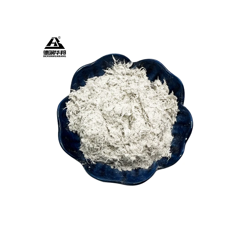White Wood Cellulose Fiber Sepiolite High Quality Fibre Powder for Wall Tiles Pipe Insulation Ceiling Board Material