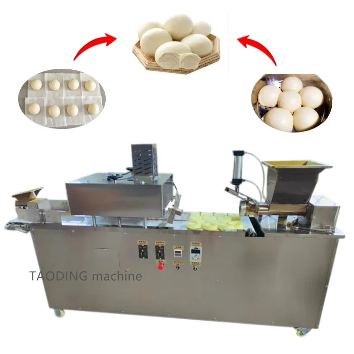 100-300kg/h Bakery Dough Divider Rounder Machine Roller Small Dough ...