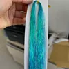Blu verde acqua al neon