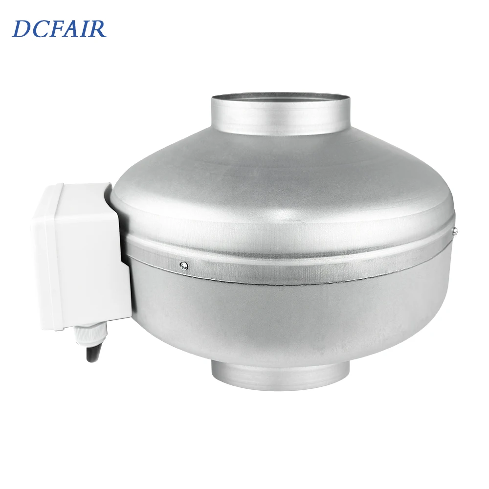 Line Duct Fan, DCFAIR, 4", 220-240V - detail 2