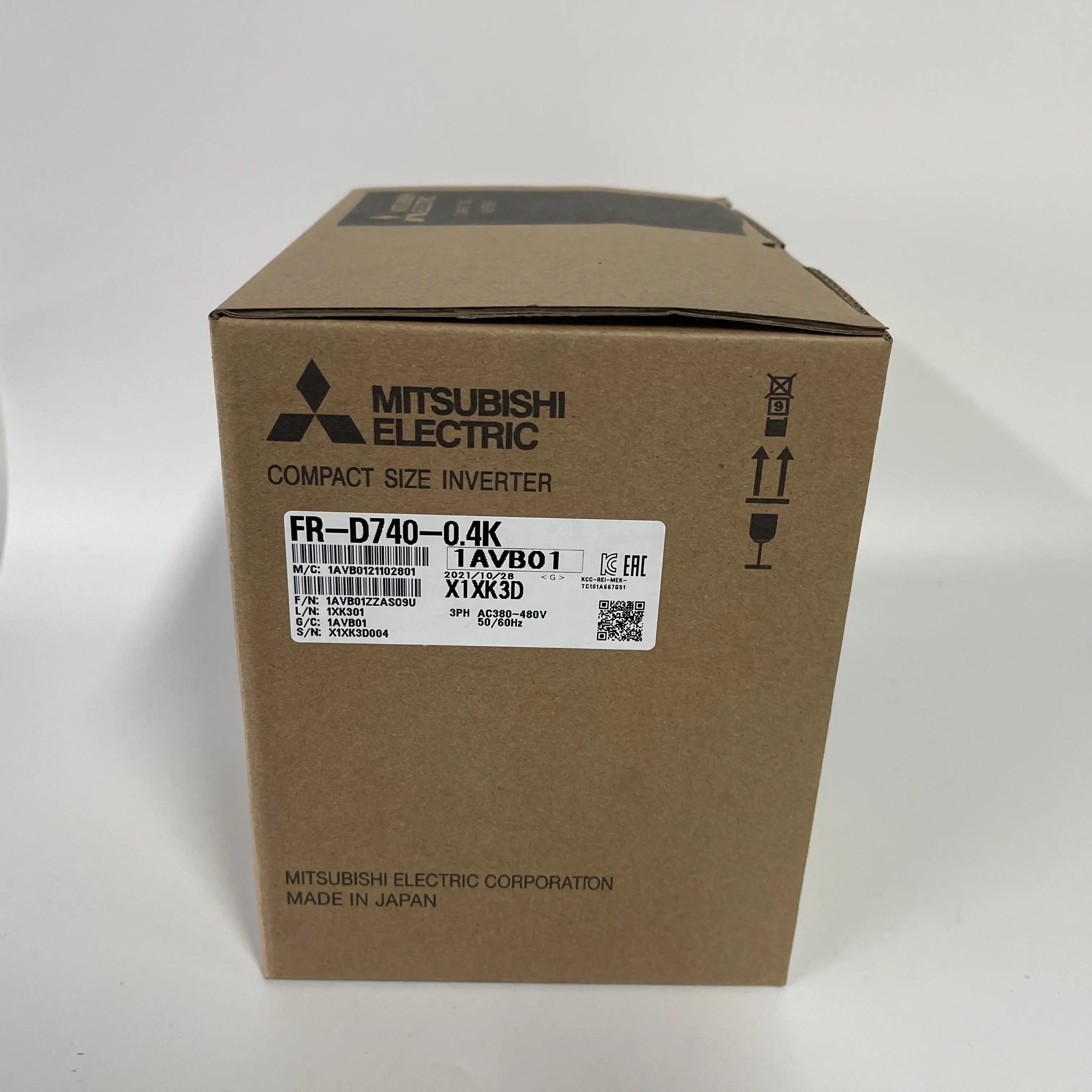 Mitsubishi Compact Size Inverter FR-D740-0.4K