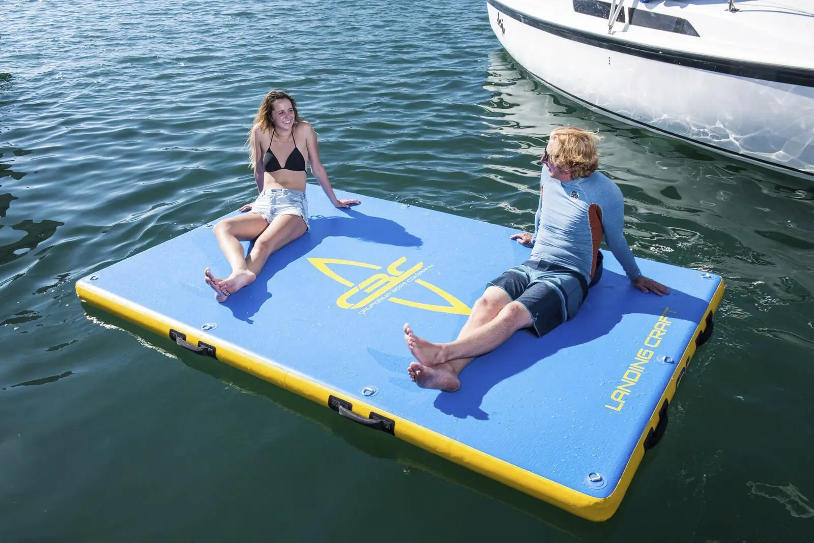 New Inflatable Water Floating Platform / Inflatable Floating Pontoon ...