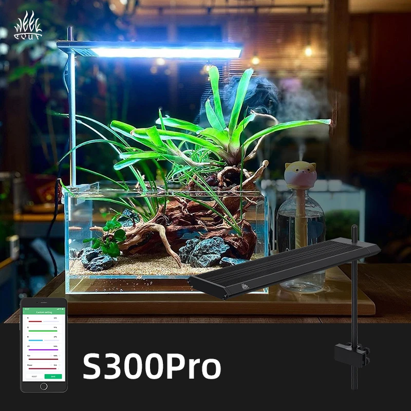 WEEK AQUA LED Aquarium Lights - Full Spectrum & Smart Control