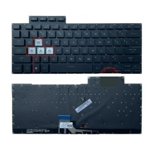 New US Keyboard Backlit for ASUS TUF Air FX516 FX516P FX516PR FX516PM FA516 Laptop Notebook Keyboard