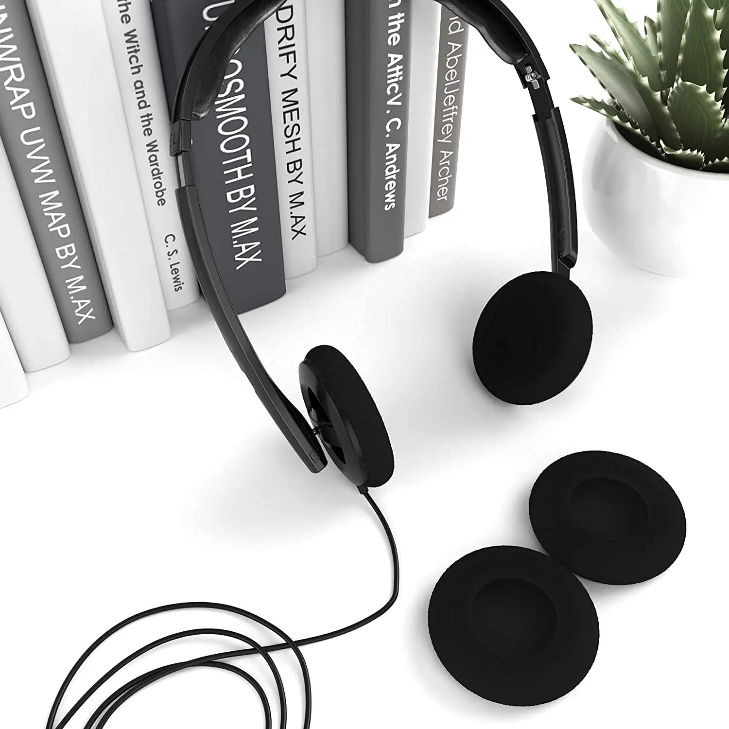 45mm Foam Ear Pad Replacement Cushions Headphone Earphone Headset...