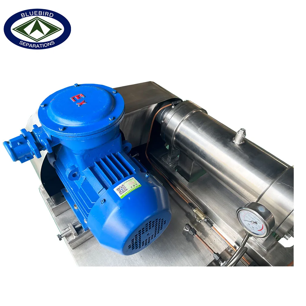 Continues Small Capacity Mini Horizontal Spiral Decanter Centrifuge for Sludge