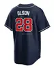 #28 Matt Olson Navy