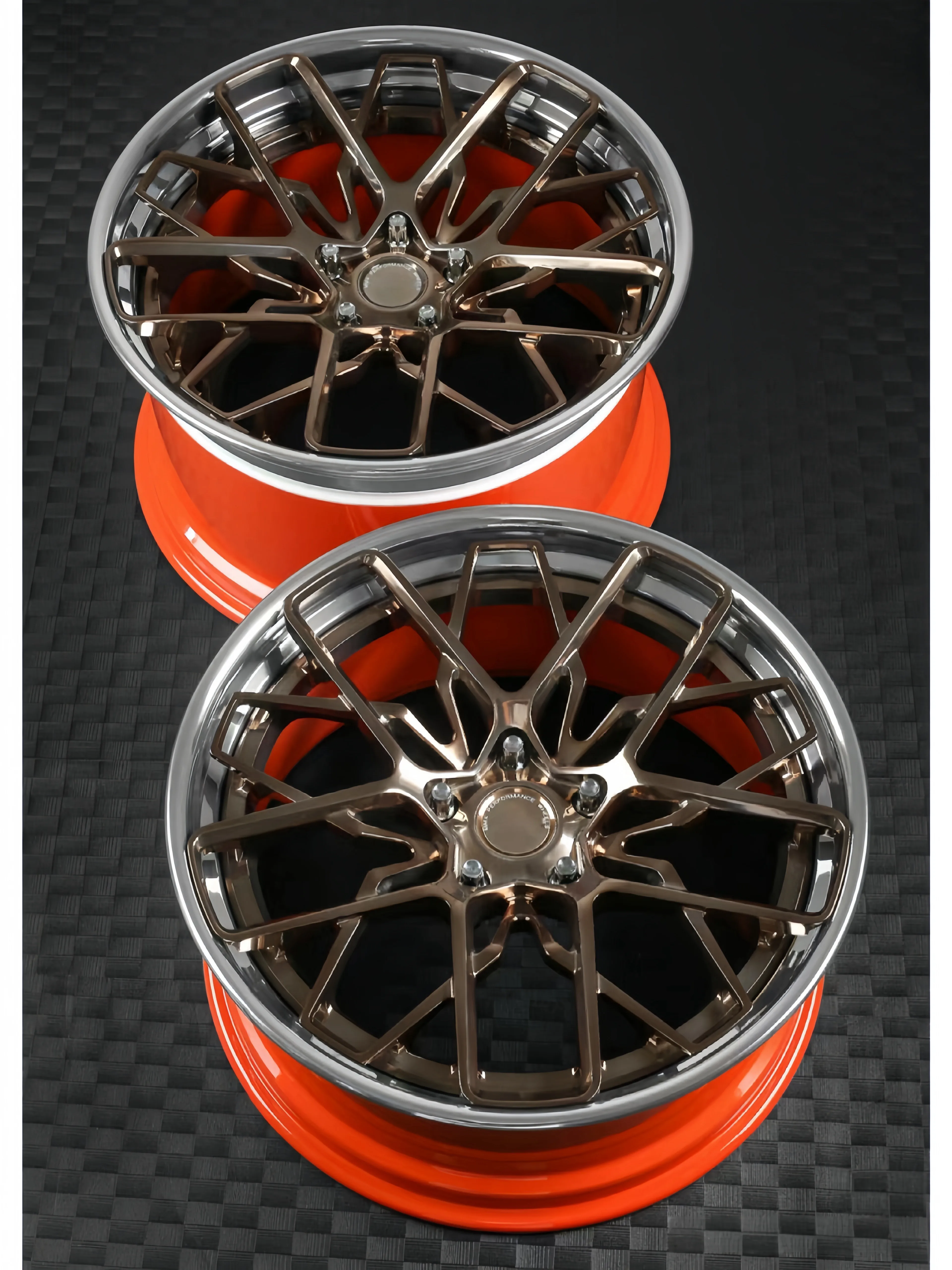 XINLAI New Custom Deep Dish Lip Forged Multi-rim 3-piece Wheel 5X112 20 22 Inch Aluminum Alloy Racing Car Wheels - Image 5