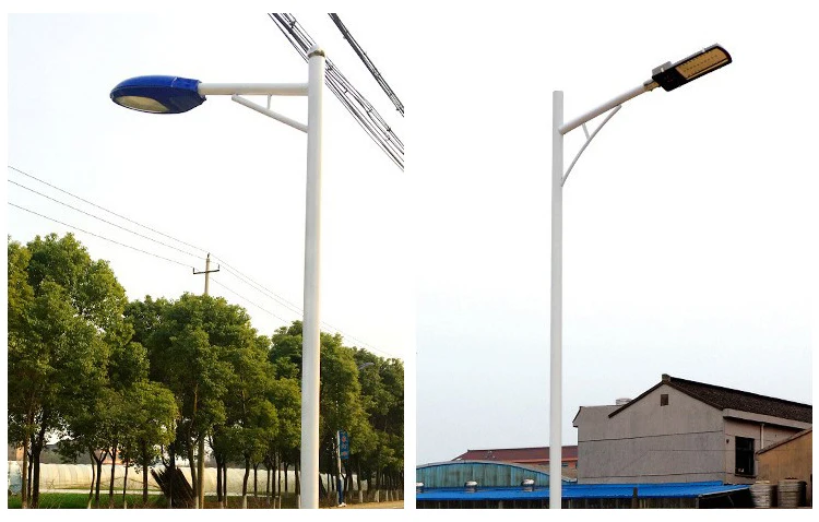 High-quality customized outdoor lighting street light poles with different height specifications can be customized
