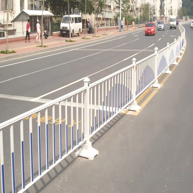 Modular Steel Road Guardrail, 80 * 80 Column, 75 Anti-glare Plate with Quick-Connect System, Easy to Install and Relocate details