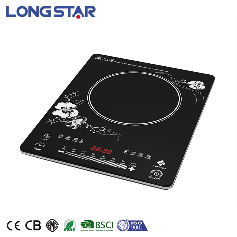 Good Price Slim Portable Small Infrared Cooktop Induction Stove Electric Induction Cooke aperçu 3