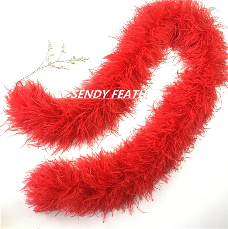 Hot Sale 10Ply Ostrich feather Boa Trims for Costume party