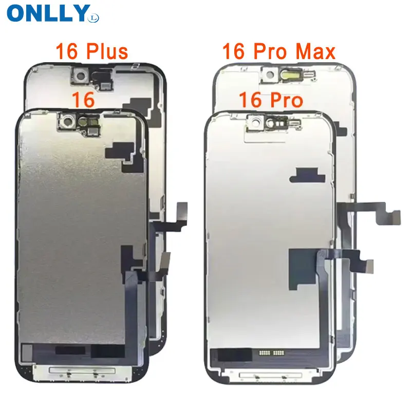LCD Screen for iPhone 13 14 15 16 Pro Max Display Touch Screen for