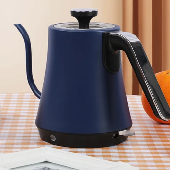 Stainless Steel Gooseneck Electric Kettle 1l With Auto Shut-off Pour ...