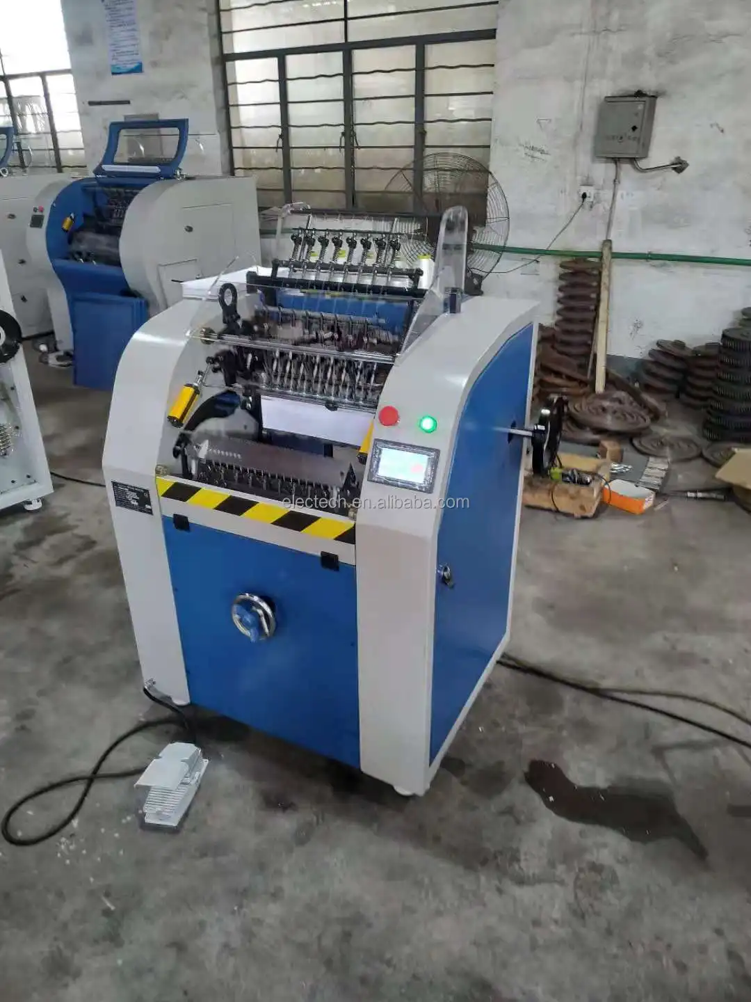Automatic Paper Bookbinding Sewing Machine Large Format Notebook Stitching Binding Machine Hardcover Book Thread Sewing Machine