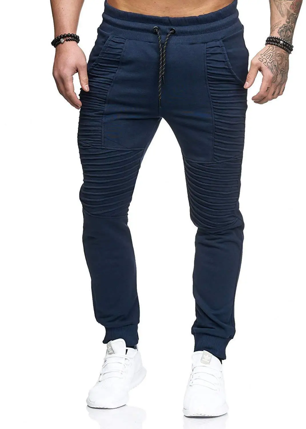 Men's casual pants Men's sports pants autumn and winter casual pure cotton